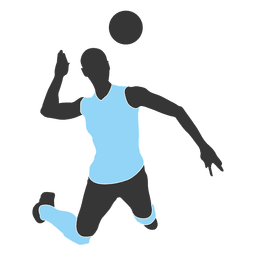 Jogador de voleibol masculino 9 Desenho PNG