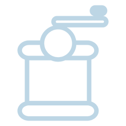 Icono de línea de exprimidor manual Diseño PNG Transparent PNG