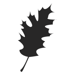 Silhueta de folha de bordo Desenho PNG