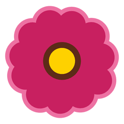 Maroon Flower Icon PNG & SVG Design For T-Shirts