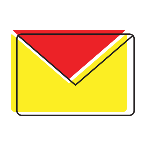 Nachrichten-Chat-Mail-Symbol PNG-Design