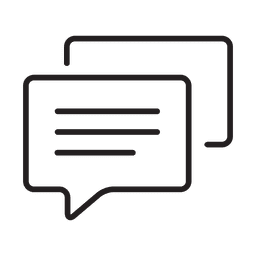 Basic Message Icon Transparent PNG