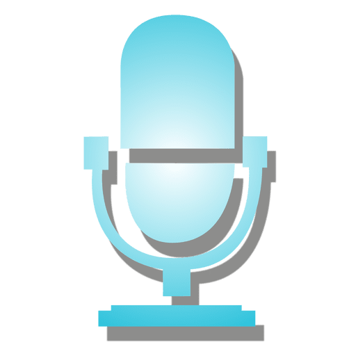 Microphone icon PNG Design