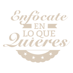 Distintivo de espanhol motivacional Desenho PNG Transparent PNG
