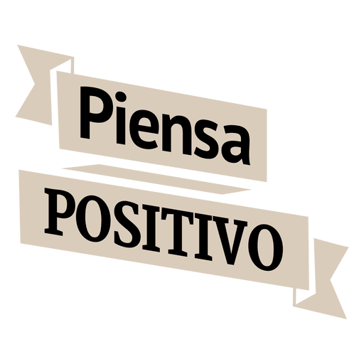 Insignia de la cinta española motivacional Transparent PNG