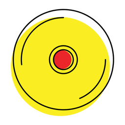 Icono de reproductor de música Diseño PNG