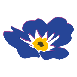 Desenho da flor de Myosotis 2 Desenho PNG