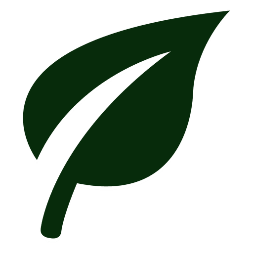 Logotipo de la hoja de la naturaleza Diseño PNG