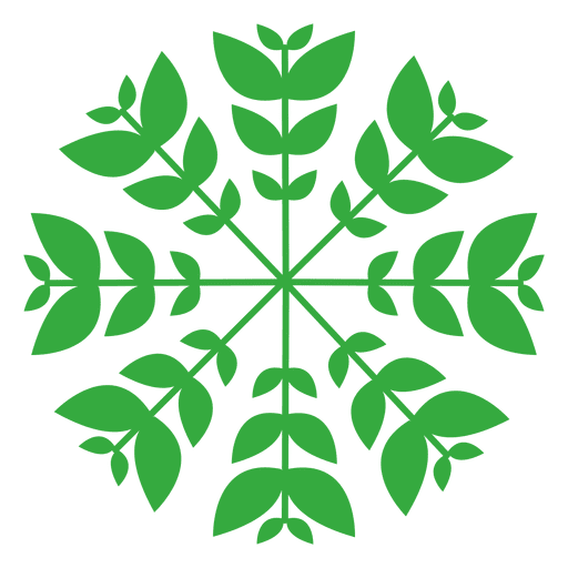 Logotipo das folhas da natureza Desenho PNG