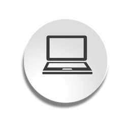 Notebook bubble icon PNG Design