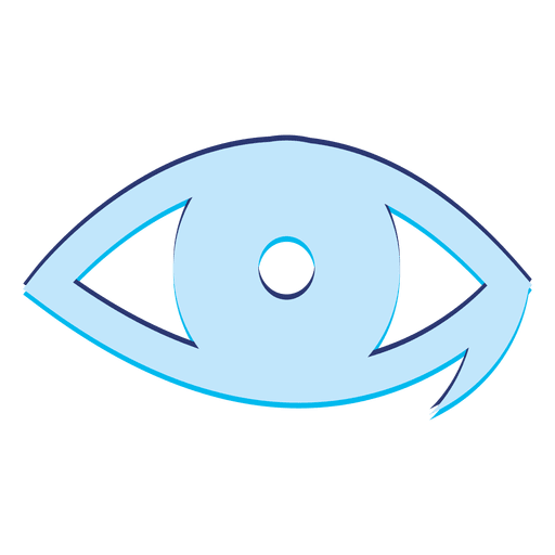Logotipo do olho da oftalmologia Desenho PNG