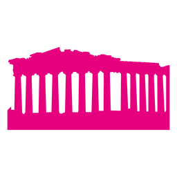 Horizonte del Partenón Diseño PNG
