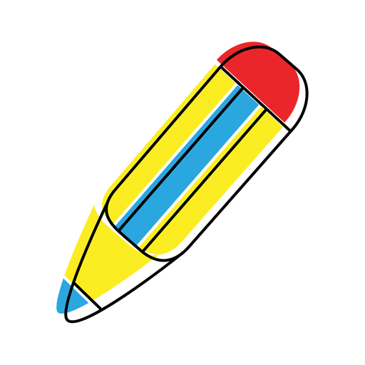 Bleistiftschreibsymbol PNG-Design