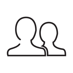 Personenkontaktsymbol PNG-Design