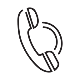 Ícone de toque do telefone Desenho PNG