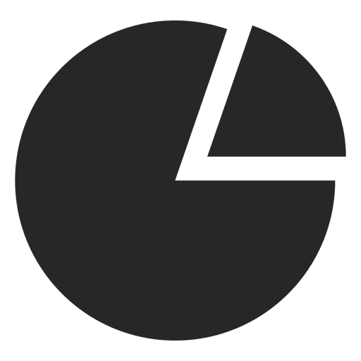 Kreisdiagrammsymbol PNG-Design