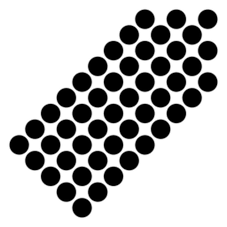 Seta de canto direito pixelada Desenho PNG