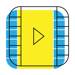 Icono de reproducción Diseño PNG
