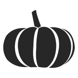 Silhueta de abóbora Desenho PNG