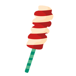 Doce de hortelã-pimenta vermelha Desenho PNG