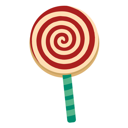 Red peppermint candy 1 - Transparent PNG & SVG vector file