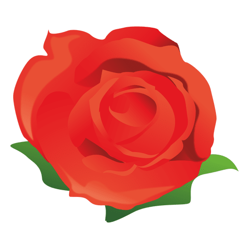 Red rose cartoon - Transparent PNG & SVG vector file