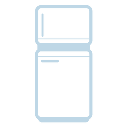 Ícone da linha de geladeira Desenho PNG