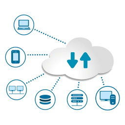 Remote Computing Infographic PNG & SVG Design For T-Shirts