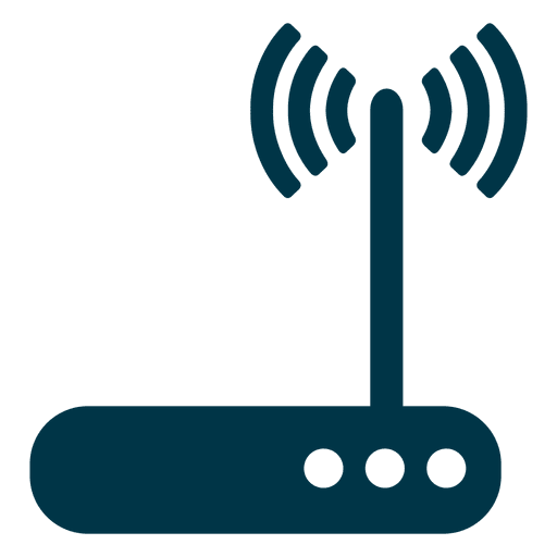 Router flaches Symbol PNG-Design
