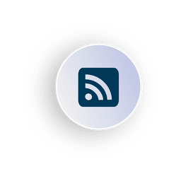 RSS-Kreissymbol PNG-Design