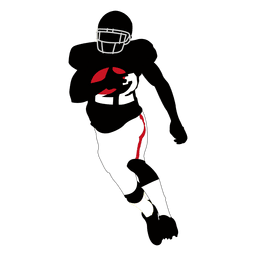 Rugby Player Running 2 PNG & SVG Design For T-Shirts