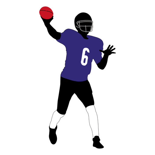Rugby player throwing 1