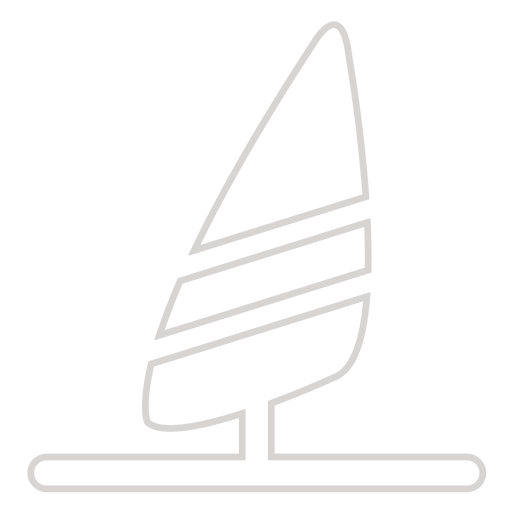 Icono de velero Diseño PNG