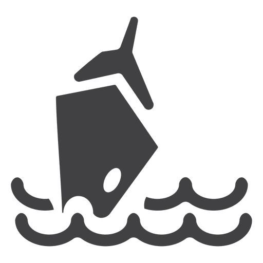 Tormenta de agua de mar Diseño PNG