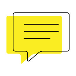 Enviar icono de compensación de mensaje Diseño PNG