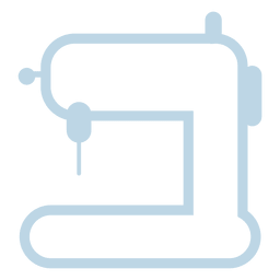 Sewing machine line icon PNG Design