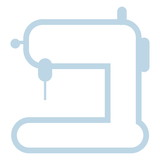 Sewing machine line icon PNG Design