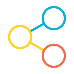 Buntes Freigabesymbol PNG-Design