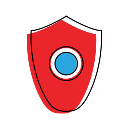 Ícone de vírus de malware protegido Transparent PNG