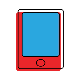 Ícone de mensagem de smartphone