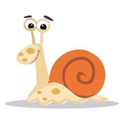 Schneckenkarikatur PNG-Design