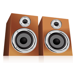 Caja de altavoces Diseño PNG