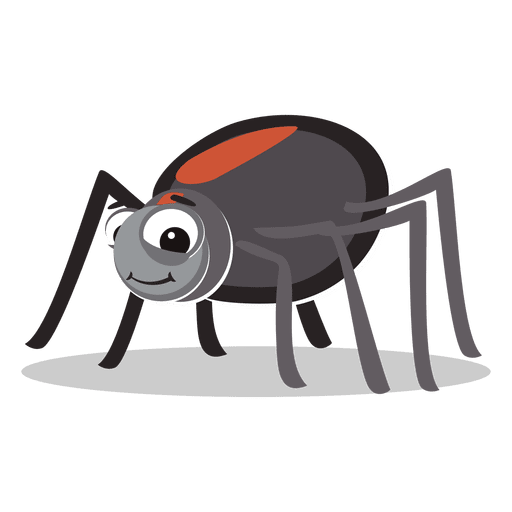 Spider cartoon PNG Design