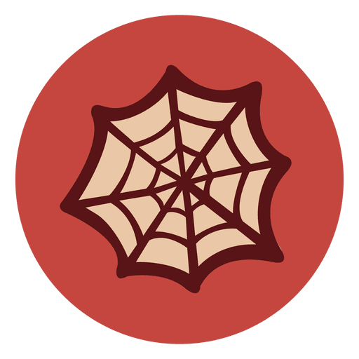 Spider web circle icon 1 PNG Design