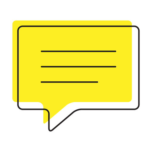 SMS-Chat-Symbol PNG-Design