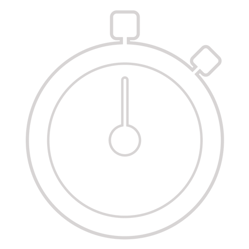Timer clock icon PNG Design