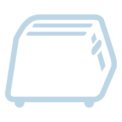 Toaster line icon PNG Design