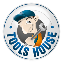 Logotipo da casa de ferramentas Desenho PNG