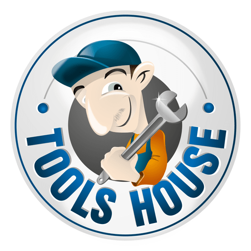 Tools house logo PNG Design