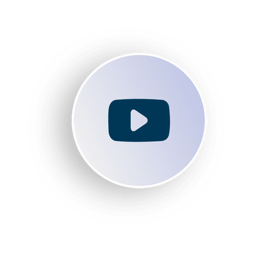 Videokreissymbol PNG-Design